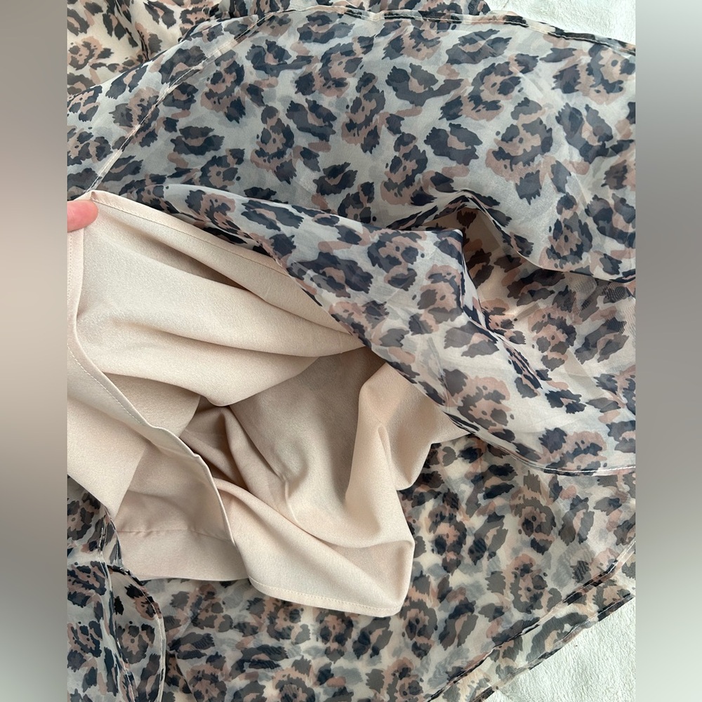 Endless Rose organza leopard dress size Xs - Picture 6 of 6